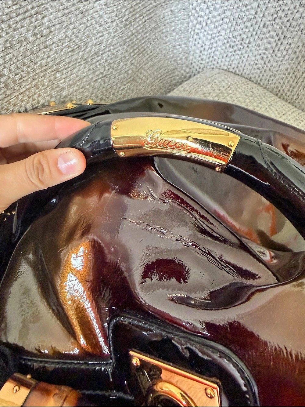 Gucci Indy Hobo Bag Black - Picture 14 of 14